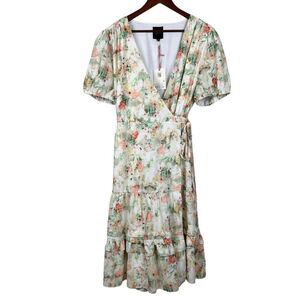 Floral Wrap Dress